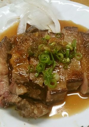 あっさり仕立ての牛タンステーキ-レシピのメイン写真