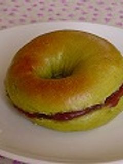 やわらか☆抹茶ベーグル-レシピのメイン写真