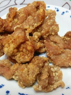 カリっと食感!豚のカリカリ唐揚げ!-レシピのメイン写真