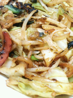 海苔の佃煮*焼うどん-レシピのメイン写真