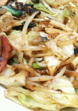 海苔の佃煮＊焼うどん-レシピのメイン写真