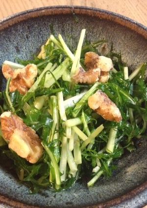 水菜のサラダ-レシピのメイン写真