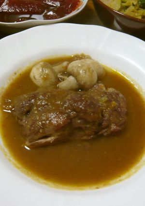 圧力鍋で、絶品　鶏肉の赤ワイン煮-レシピのメイン写真