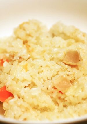 味付けは和ドレ！　簡単炊き込みピラフ-レシピのメイン写真