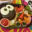 まっくろくろすけ♥簡単キャラ弁✿´∀`✿