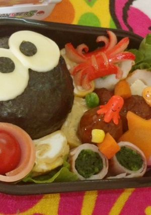 まっくろくろすけ♥簡単キャラ弁✿´∀`✿-レシピのメイン写真