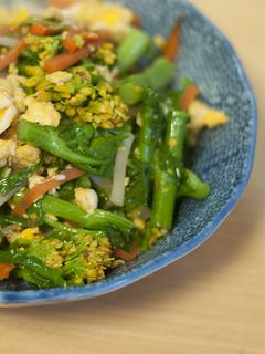 菜の花と卵の炒め物-レシピのメイン写真