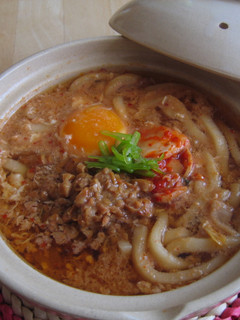 納豆入りキムチうどん-レシピのメイン写真