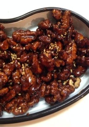 くるみの飴炊き-レシピのメイン写真
