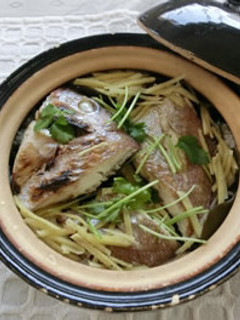 土鍋で簡単鯛めし-レシピのメイン写真