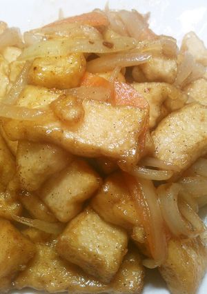 厚揚げの生姜焼き-レシピのメイン写真