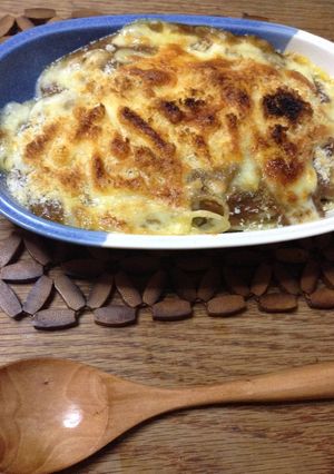 【残ったカレーリメイクグラタン♪】-レシピのメイン写真