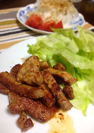 豚ロース肉のスタミナ炒め-レシピのメイン写真