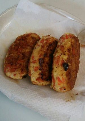 材料2つで☆肉なし豆腐ハンバーグ-レシピのメイン写真