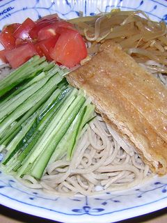 冷やしきつねそば-レシピのメイン写真