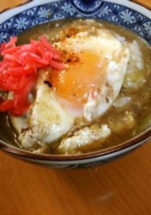 簡単♡節約ランチ♡肉じゃがの汁たま丼-レシピのメイン写真
