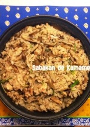 さば缶とたっぷりきのこで、釜めし風-レシピのメイン写真