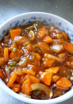 全部一口サイズ☆簡単食べやすい酢鶏-レシピのメイン写真