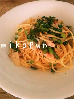 かぶとジャコ・ベーコンの和風パスタ-レシピのメイン写真
