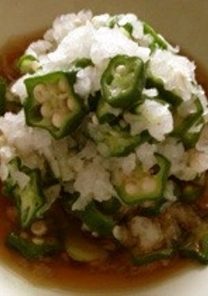 オクラと大根おろしの麺つゆ和え-レシピのメイン写真