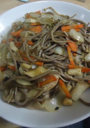 和焼蕎麦-レシピのメイン写真