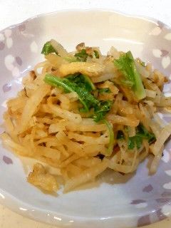 大根と油揚げの炒めもの-レシピのメイン写真