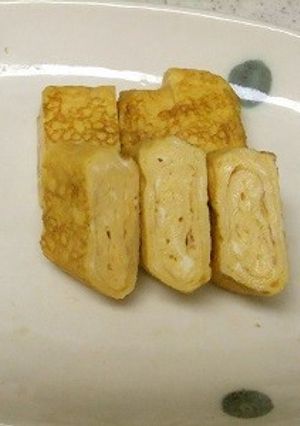 卵1つで作る卵焼き-レシピのメイン写真