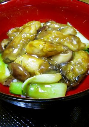 カキのプリプリ♥甘辛丼-レシピのメイン写真