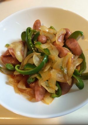 ☆子供も好きなウインナーの野菜炒め☆-レシピのメイン写真