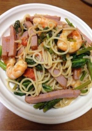 春野菜のパスタ-レシピのメイン写真