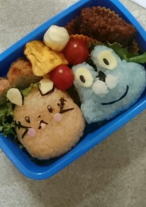 キャラ弁☆ポケモン(ケロマツ＆デデンネ)-レシピのメイン写真