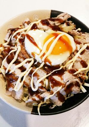 キャベツもりもり肉玉ライス！-レシピのメイン写真