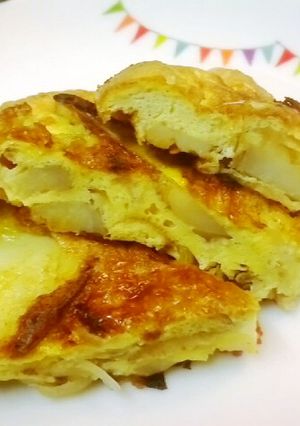 スペインのトルティーヤ-レシピのメイン写真
