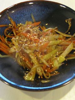 大根の皮のきんぴら-レシピのメイン写真