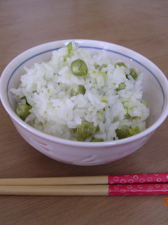 母の味! 炊飯器にお任せ♪豆ご飯-レシピのメイン写真