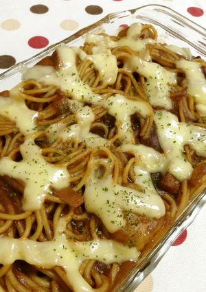 チーズグラタン＊ビーフシチューをアレンジ-レシピのメイン写真
