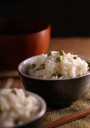 天然だしパックで作る 豆ごはん-レシピのメイン写真