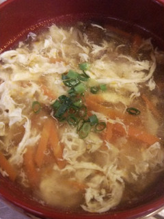 超簡単!サンラータン風スープ-レシピのメイン写真