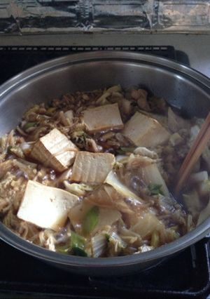 簡単！白菜たっぷりすき煮-レシピのメイン写真