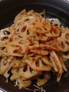 蓮根のきんぴら-レシピのメイン写真