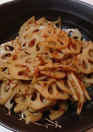蓮根のきんぴら-レシピのメイン写真