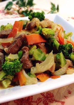 春爛漫♪豚肉と春野菜の塩麹炒め-レシピのメイン写真