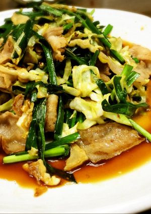 大人気☆中華料理屋さんのニラ豚！！-レシピのメイン写真
