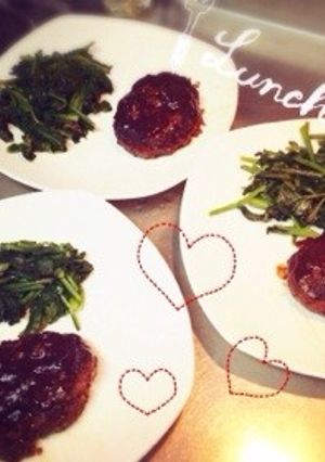 煮込みハンバーグ◡̈♡-レシピのメイン写真