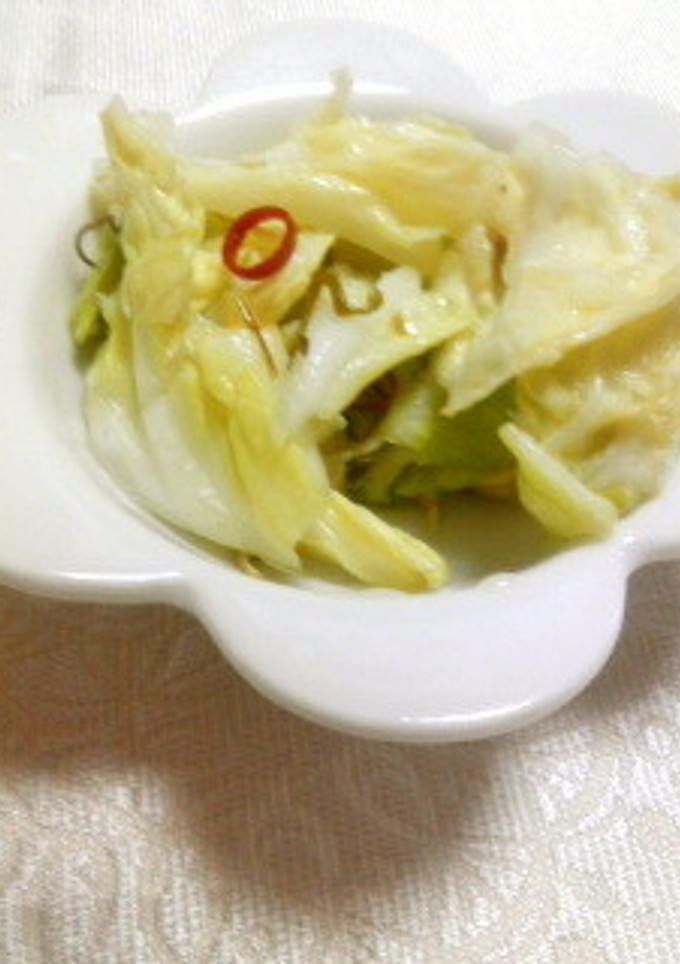 白菜の簡単漬け物-レシピのメイン写真