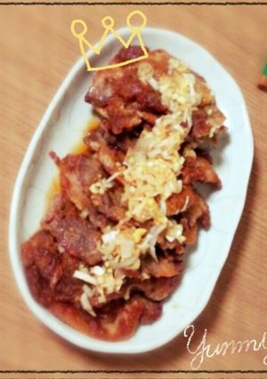 簡単❣❣豚ロースのパリパリ焼き♡-レシピのメイン写真