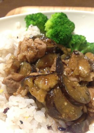 混ぜて炒めて簡単！肉なす炒め-レシピのメイン写真