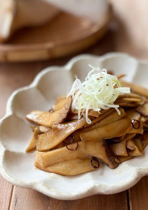 簡単！エリンギのきんぴら炒め／メンマ風-レシピのメイン写真