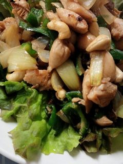 調味料3つ☆ささみカシューナッツ炒め-レシピのメイン写真