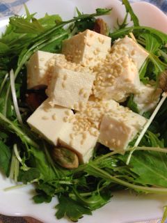 春菊の簡単サラダ♪-レシピのメイン写真